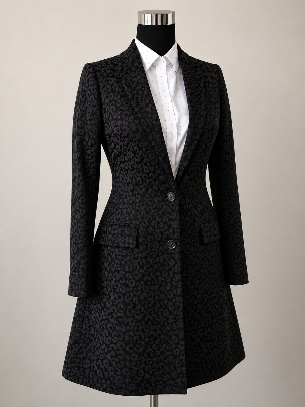 Woman Day Coat Dark Brown HG013