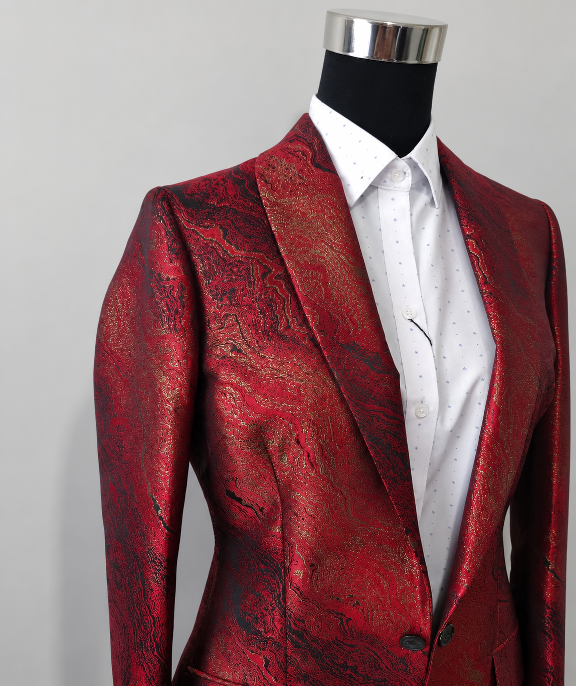 Woman Day Coat Red Yellow HGR008