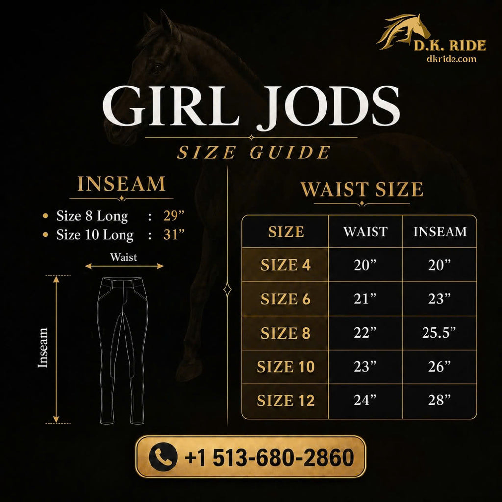 Girls Formal Saddle Seat Jods